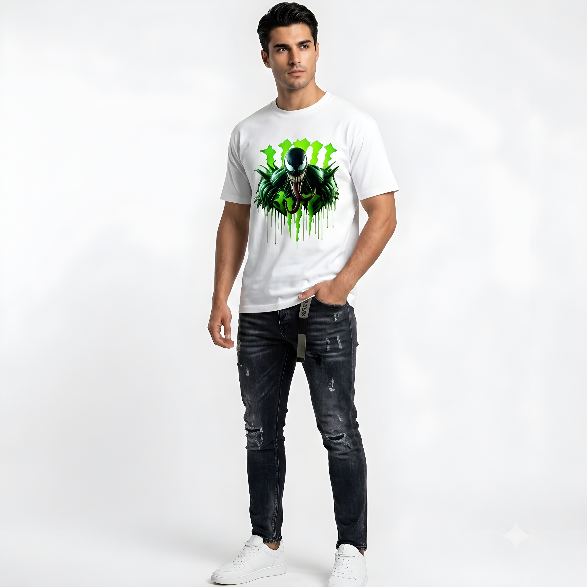 Venom Graphic Unisex Cotton T-Shirt