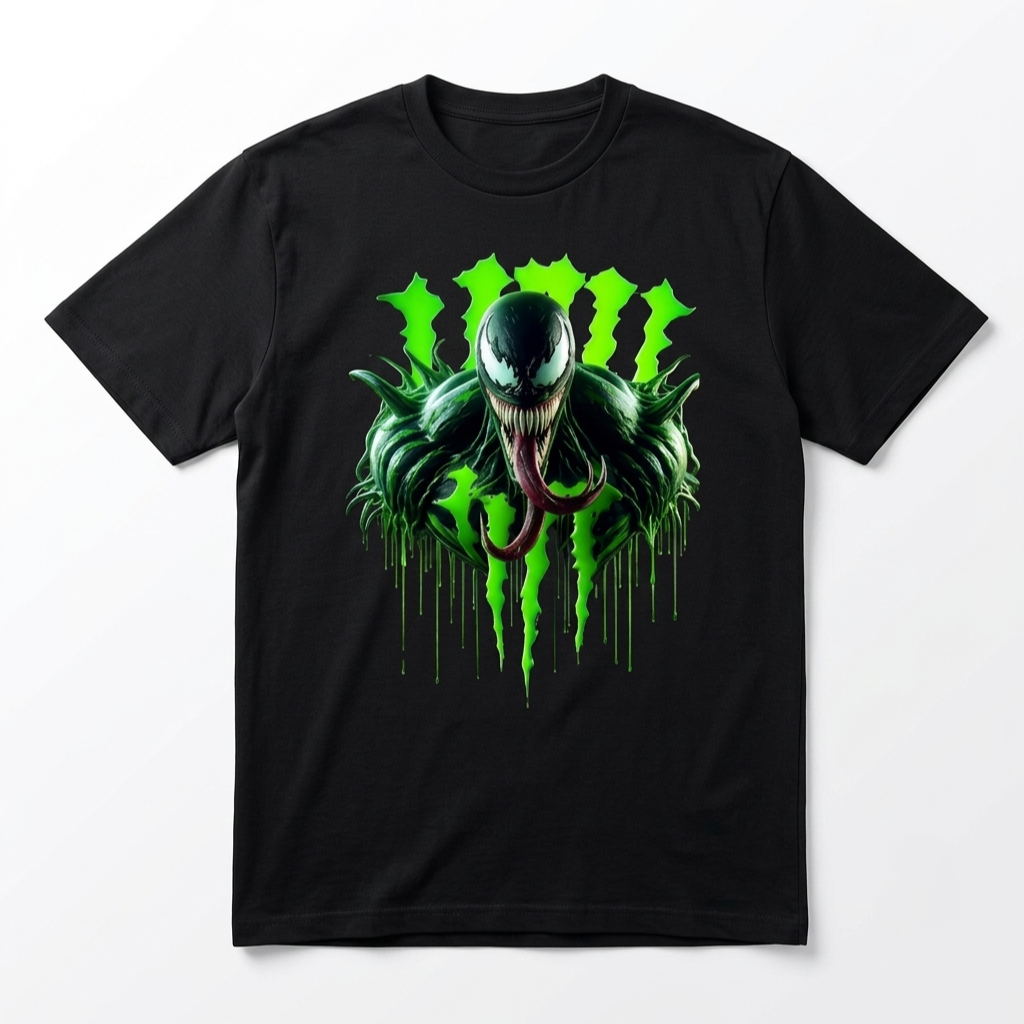Venom Graphic Unisex Cotton T-Shirt