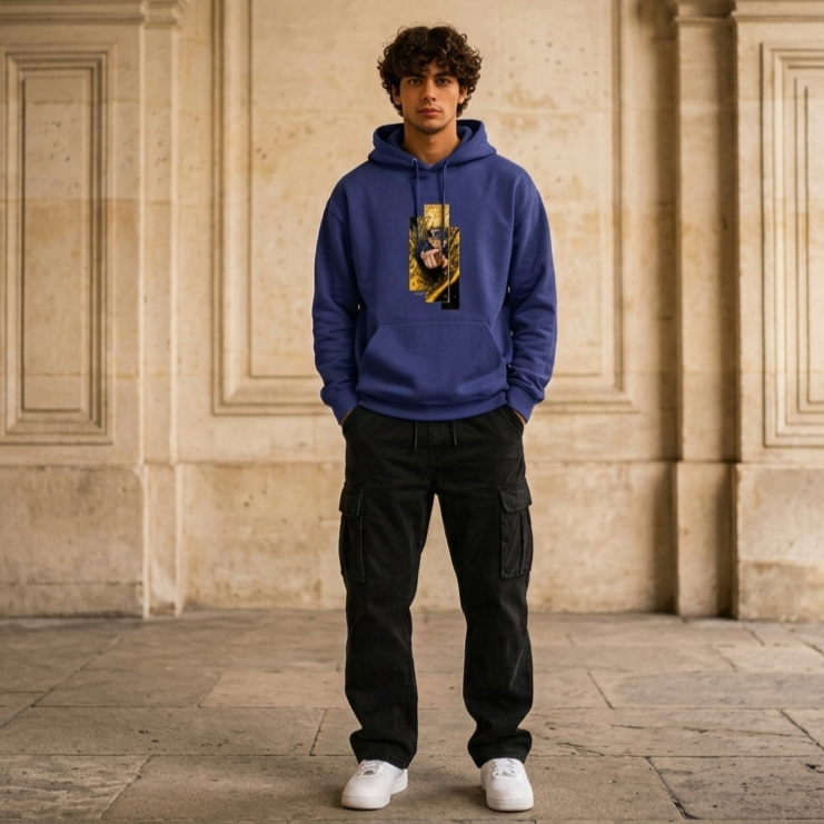 Naruto Anime Graphic Oversized Hoodie