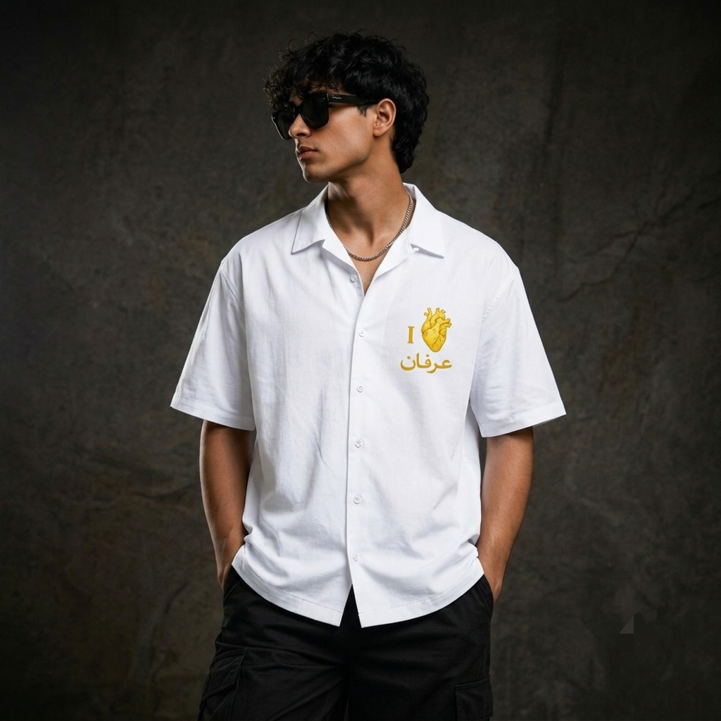 Irfan Signatur - Oversized Cotton Shirt
