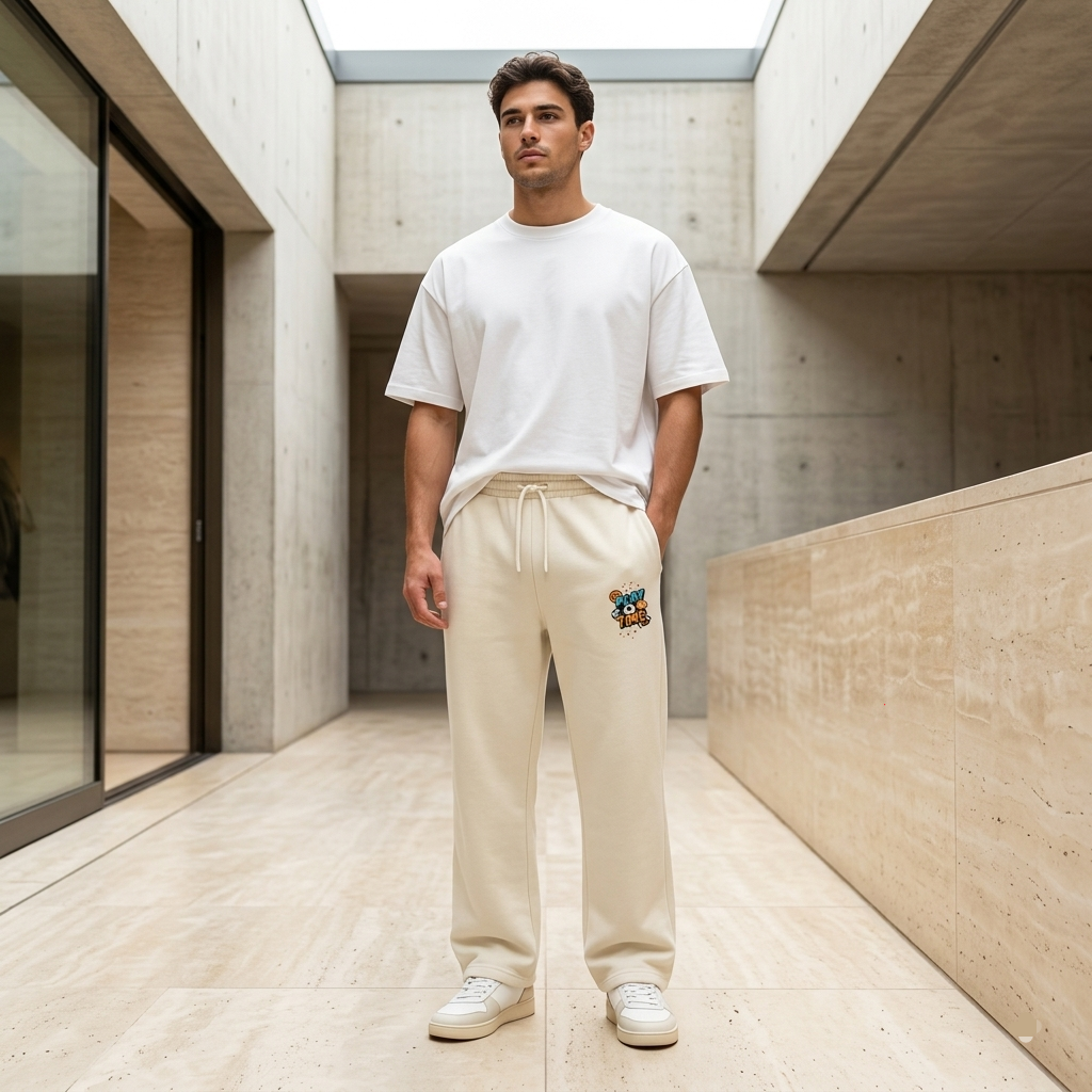 Unisex Premium Terry Sweatpants – Relaxed Fit