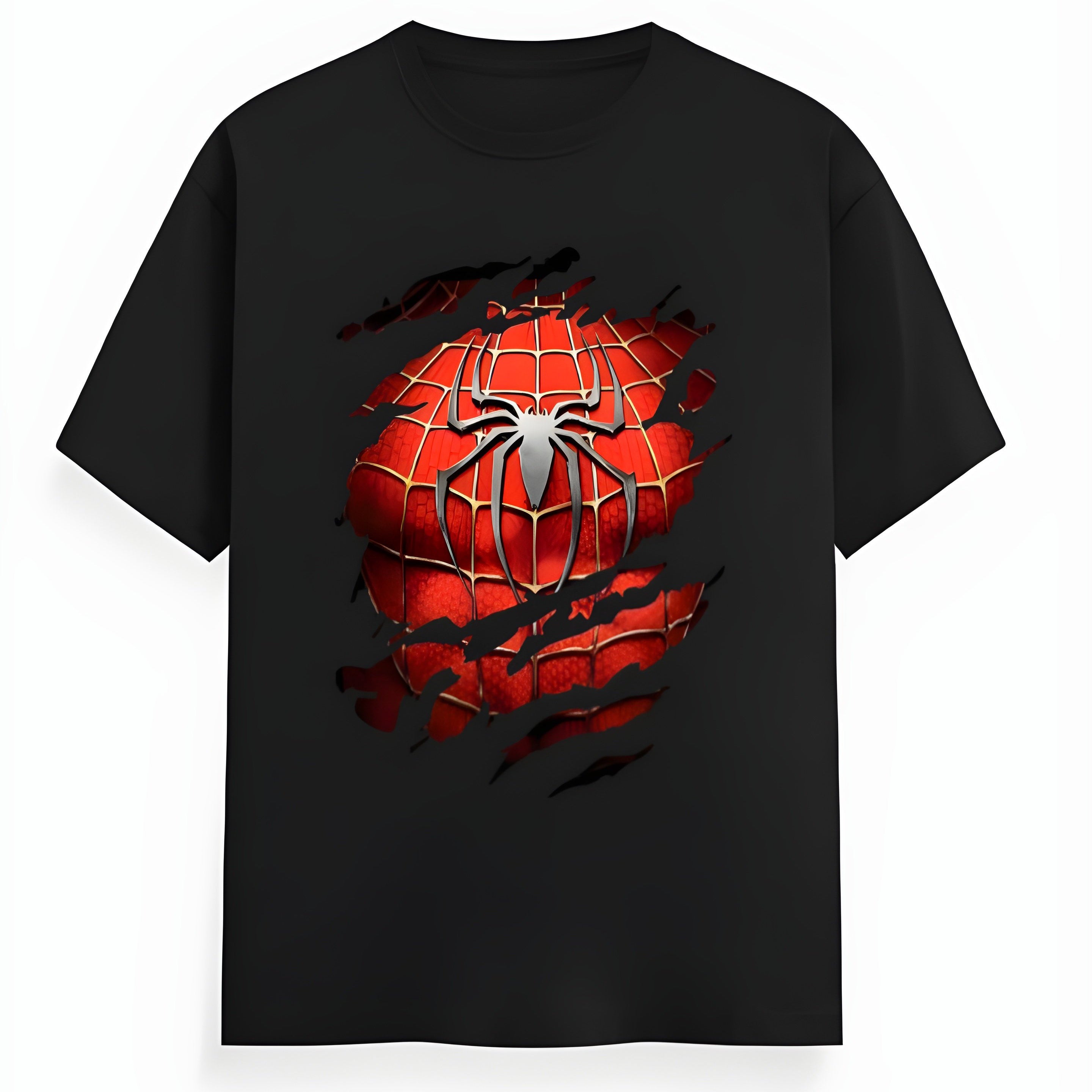 Spider Graphic Unisex Cotton T-Shirt