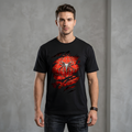 Spider Graphic Unisex Cotton T-Shirt