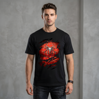 Spider Graphic Unisex Cotton T-Shirt