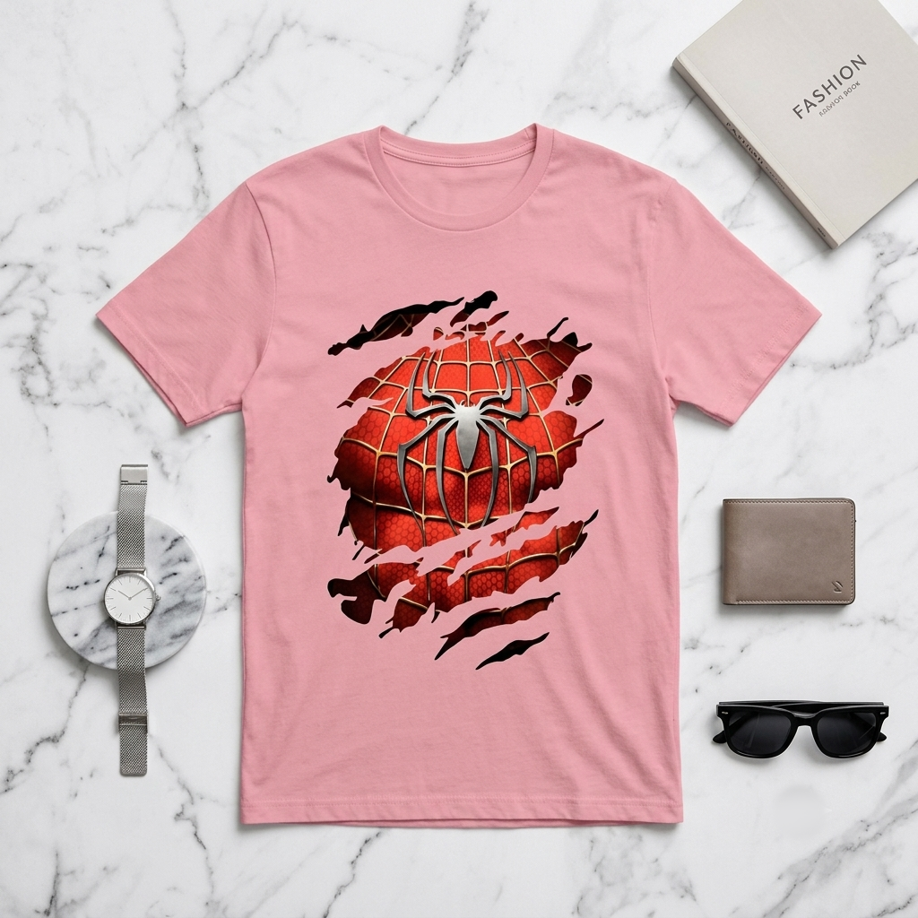 Spider Graphic Unisex Cotton T-Shirt