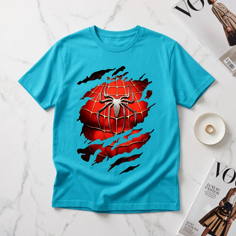 Spider Graphic Unisex Cotton T-Shirt