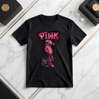 Pink Panther Graphic Cotton T-Shirt