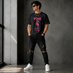 Pink Panther Graphic Cotton T-Shirt