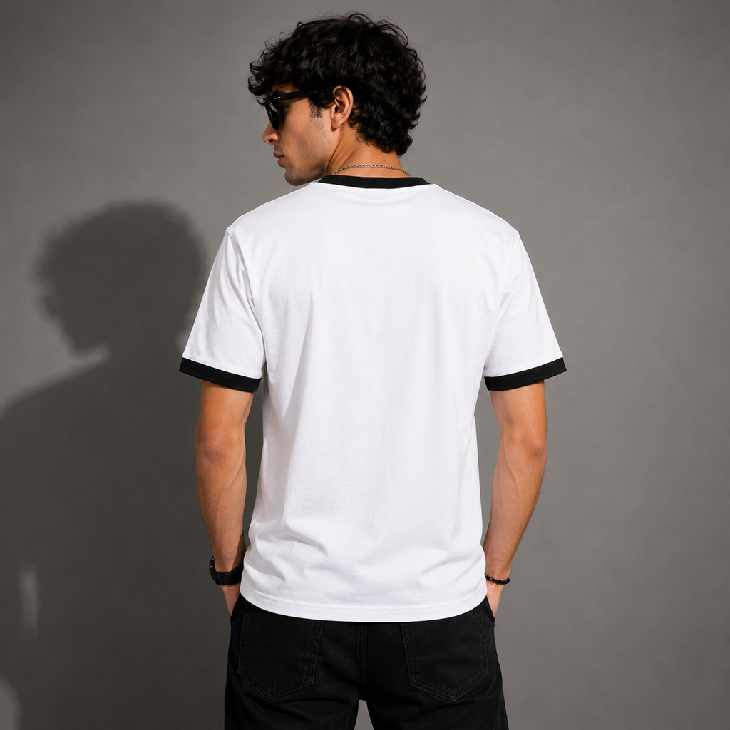 Shadow Ninja Bunny Ringer T-Shirt
