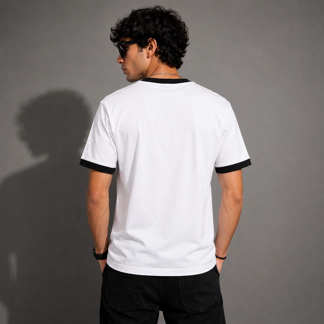 Shadow Ninja Bunny Ringer T-Shirt