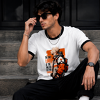 Limit Yourself Anime Graphic  Ringer T-Shirt