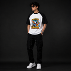 Emotional Support Shark  Oversized Raglan T-Shirt