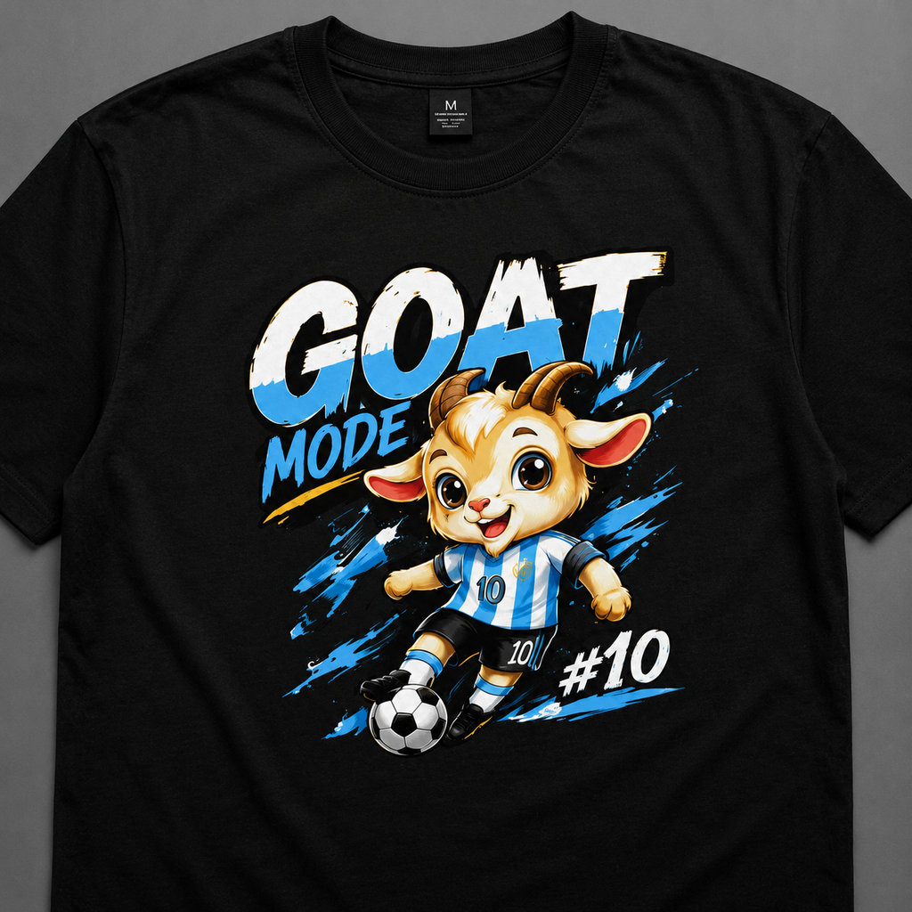 GOAT Mode Graphic  Classic Crew T-Shirt