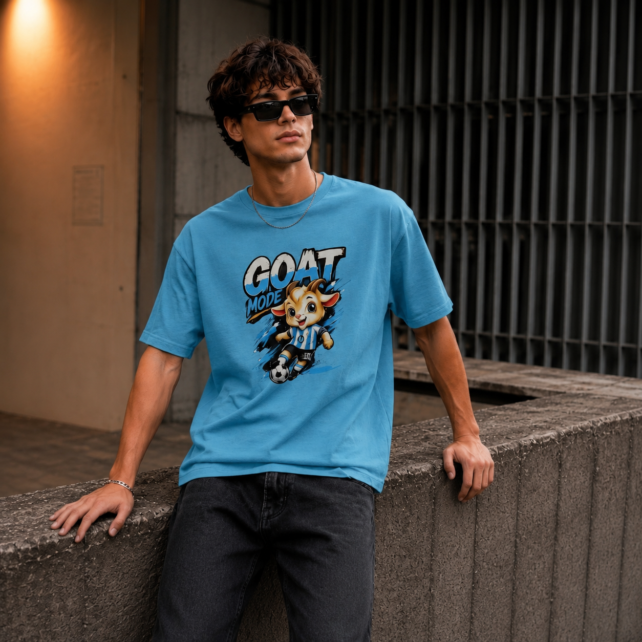 GOAT Mode Graphic  Classic Crew T-Shirt