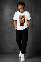 Limit Yourself Anime Graphic  Ringer T-Shirt