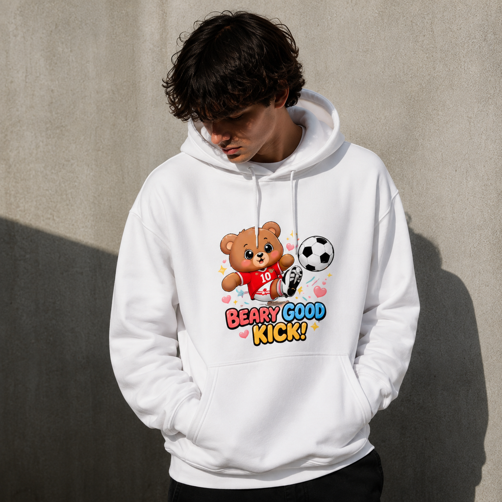 Beary Good Kick Oversized Hoodie