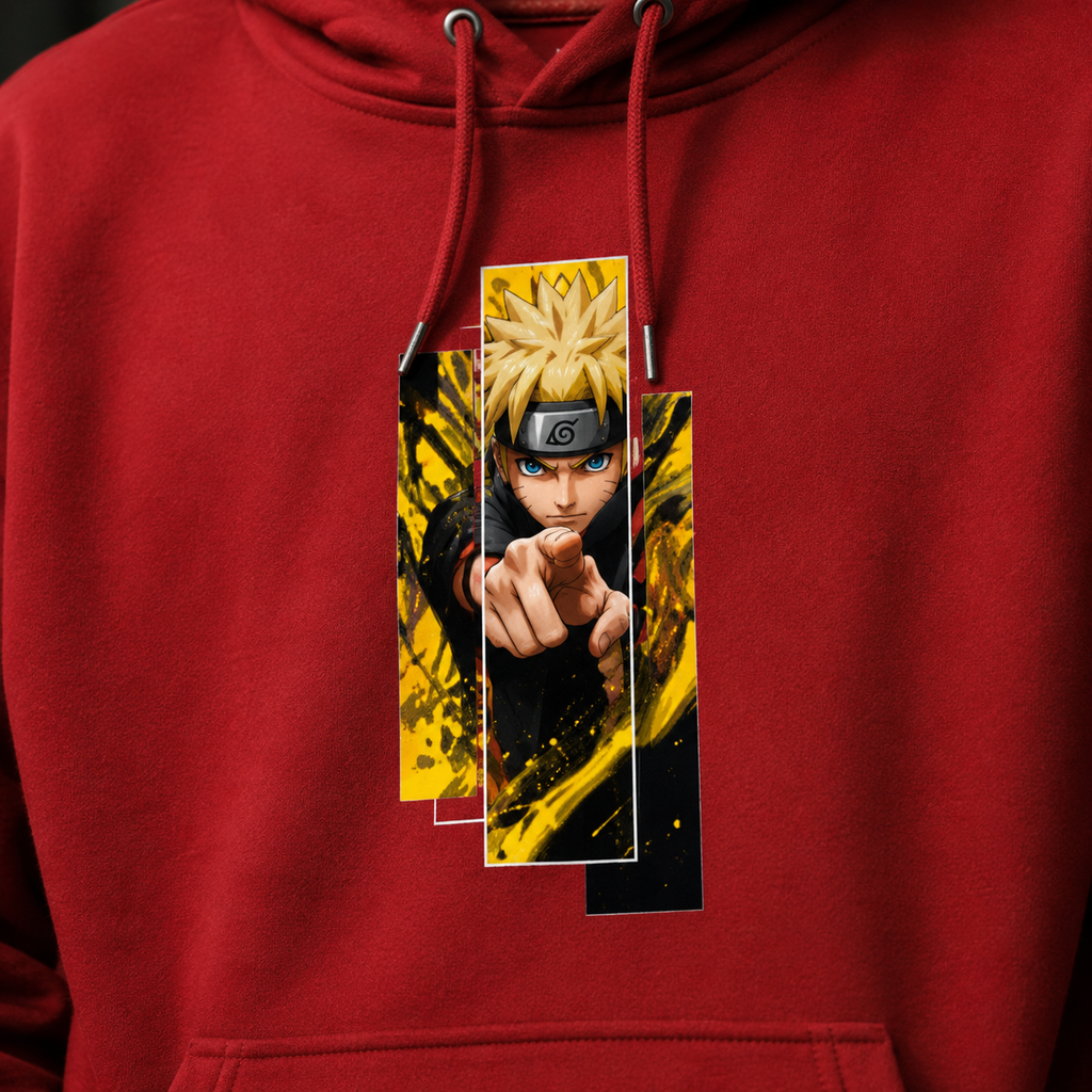 Naruto Anime Graphic Oversized Hoodie