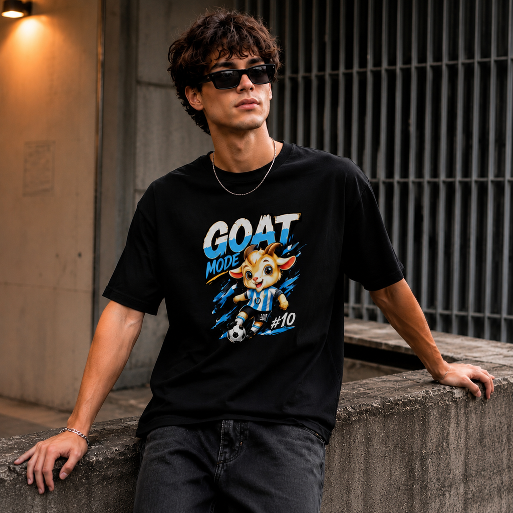 GOAT Mode Graphic  Classic Crew T-Shirt