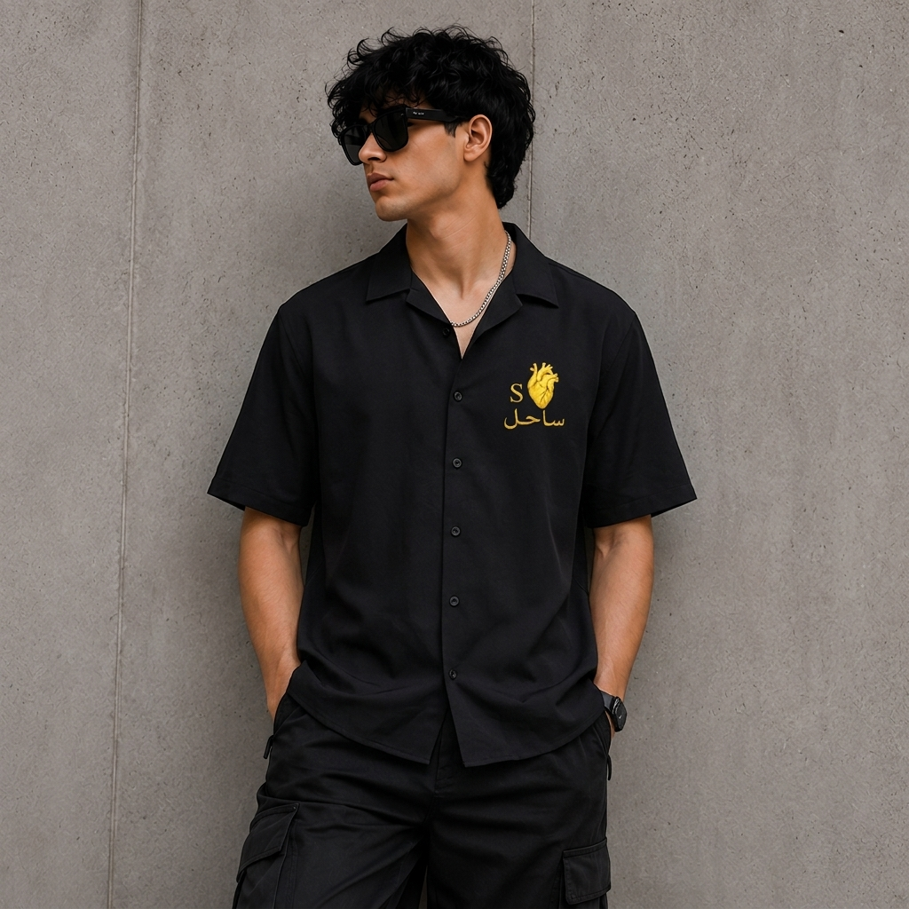 Sahil Signature – Premium 240 GSM Oversized Shirt
