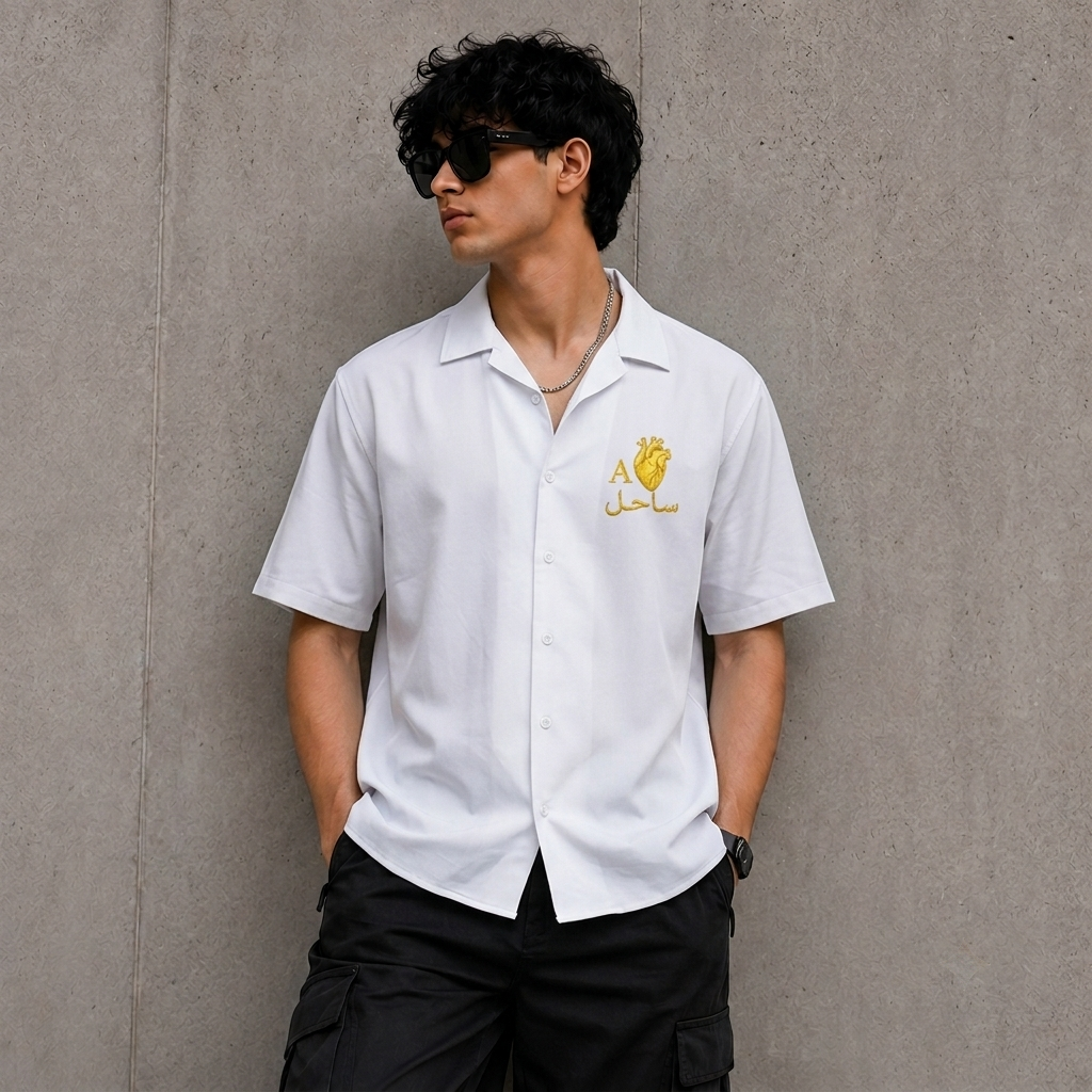 Sahil Signature – Premium 240 GSM Oversized Shirt