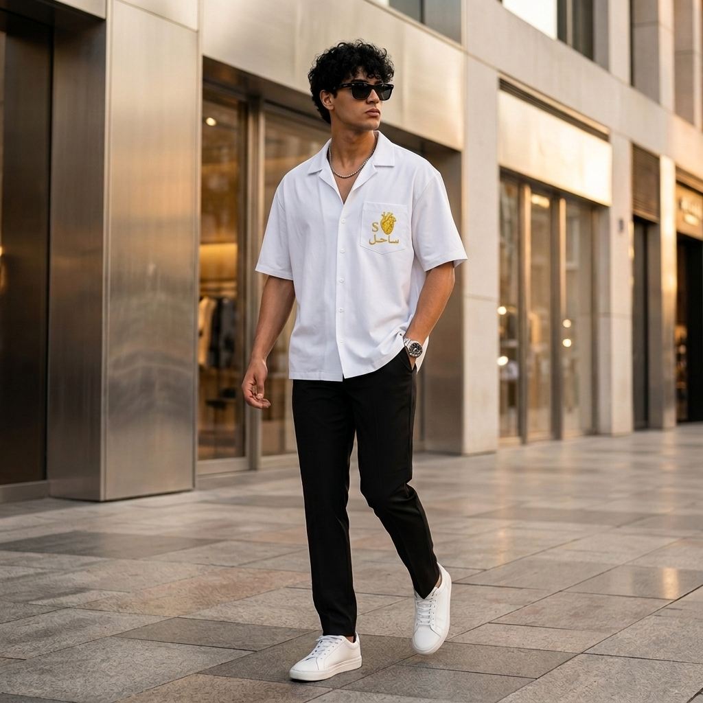 Sahil Signature – Premium 240 GSM Oversized Shirt