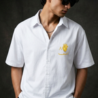 Ashif Signature- Oversized Cotton Shirt – 240 GSM
