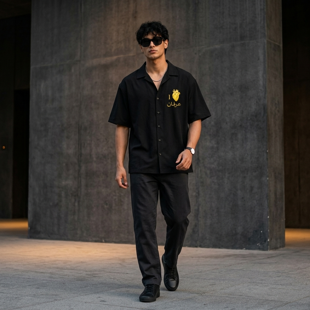 Irfan Signatur - Oversized Cotton Shirt