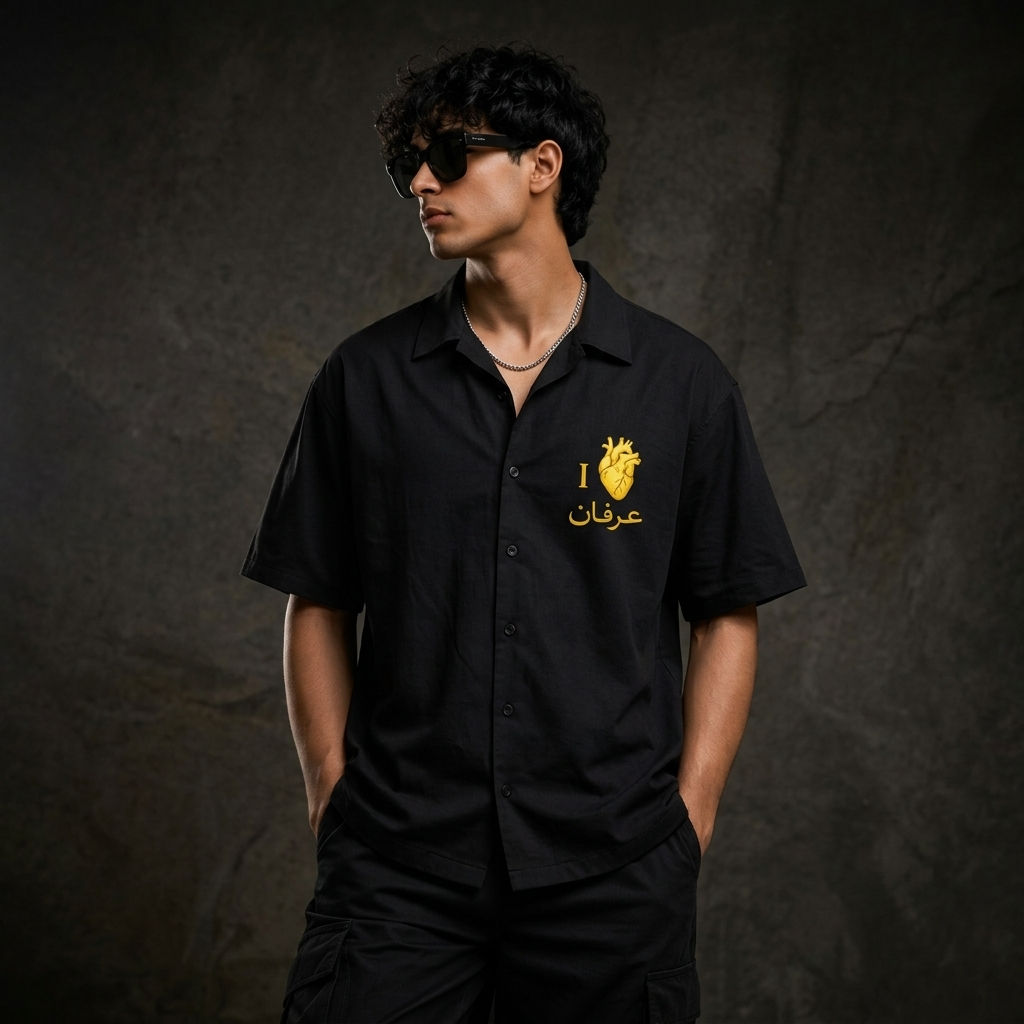 Irfan Signatur - Oversized Cotton Shirt
