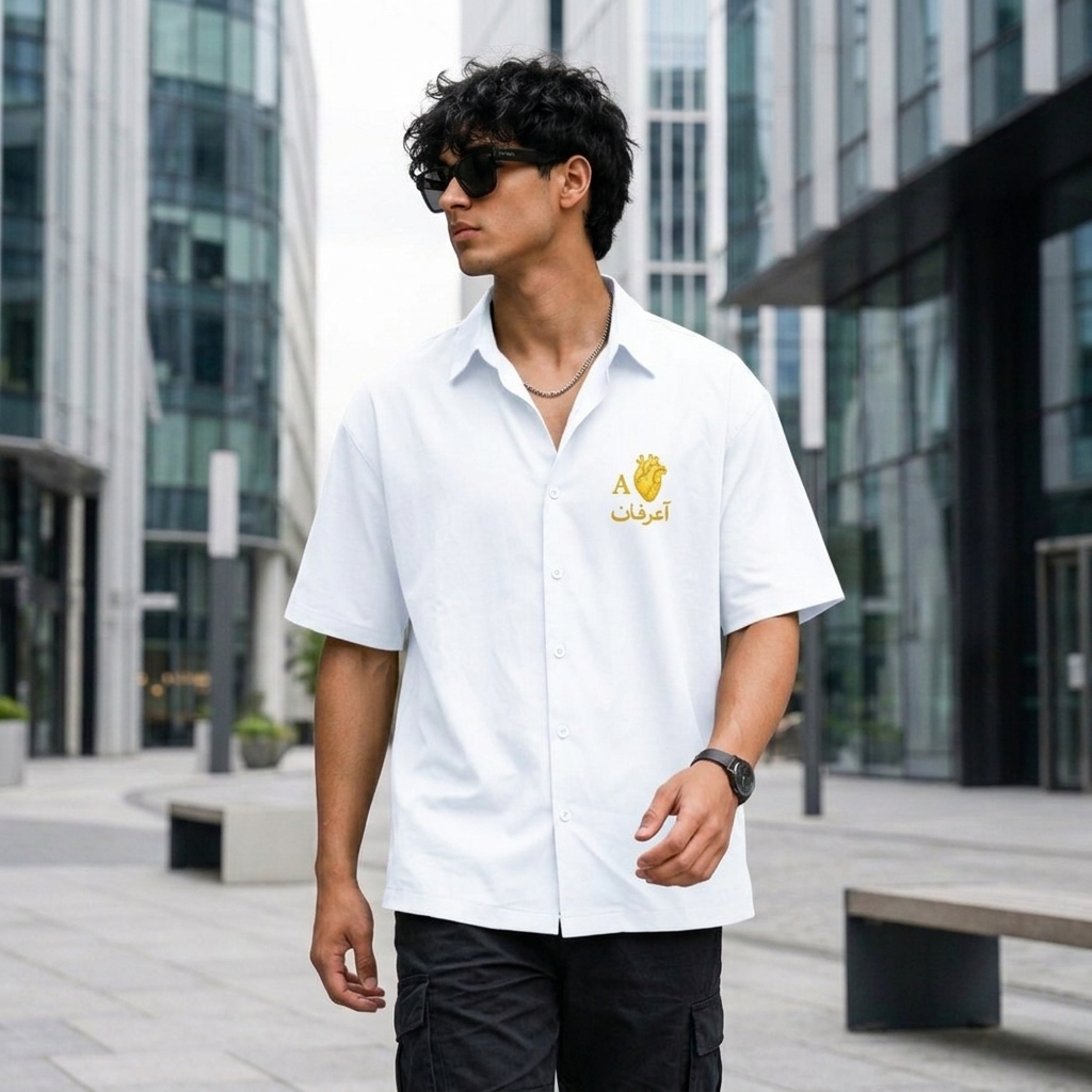 Irfan Signatur - Oversized Cotton Shirt
