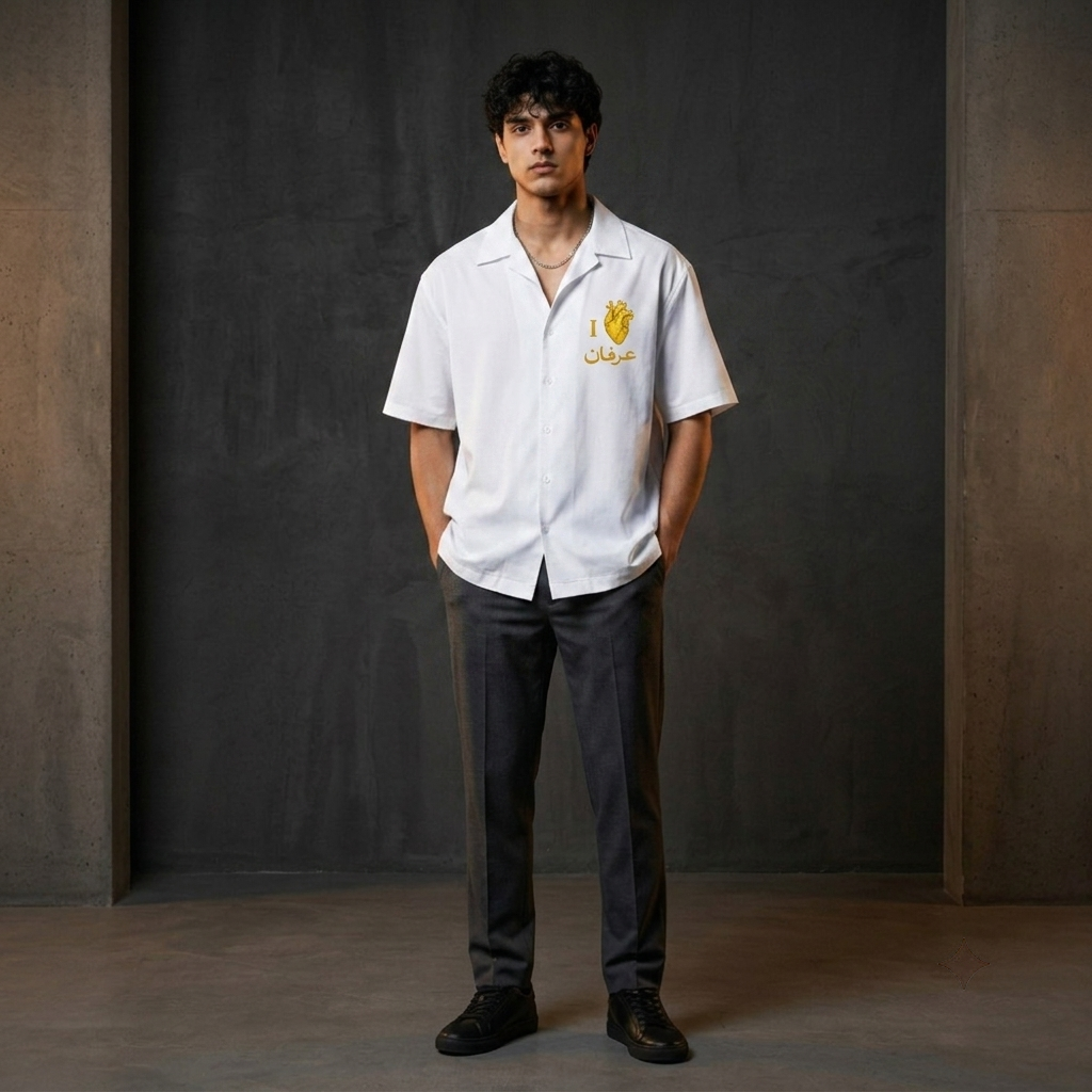 Irfan Signatur - Oversized Cotton Shirt