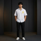 Imran Signature- Oversized Cotton Shirt