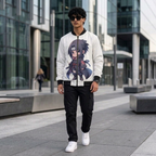 Anime Graphic AOP Bomber Jacket – Unisex