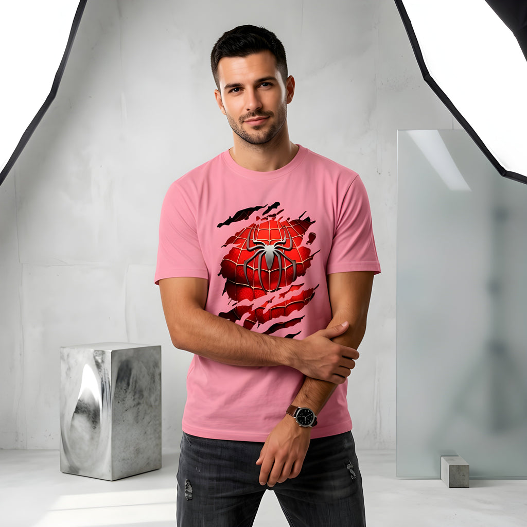 Spider Graphic Unisex Cotton T-Shirt